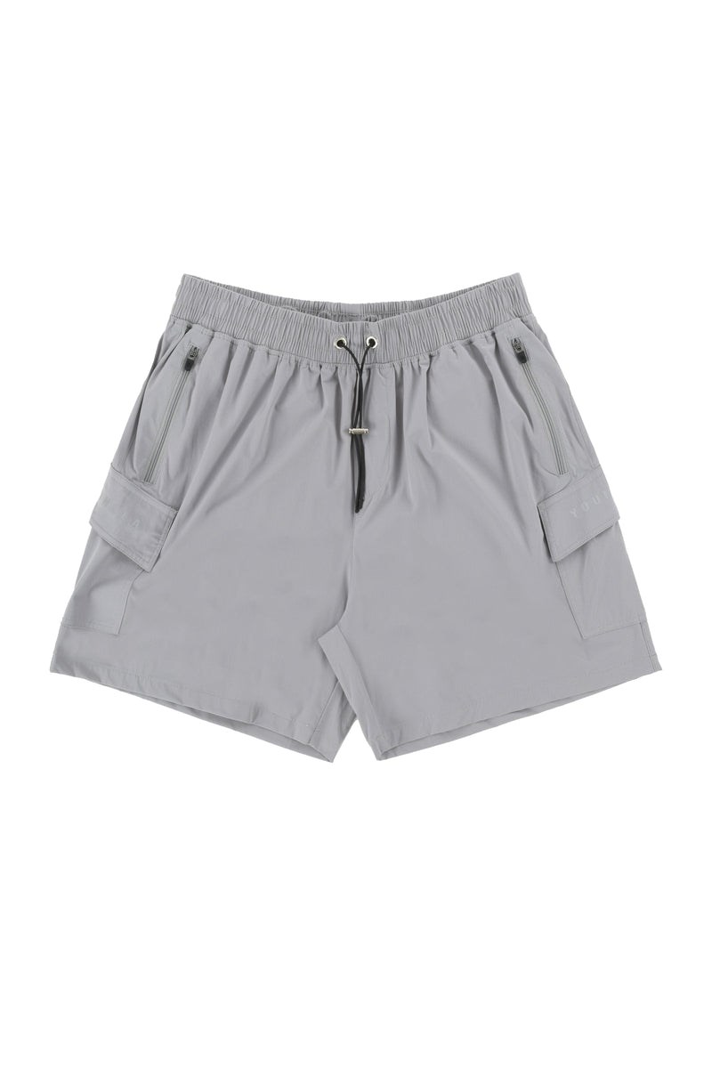 YoungLA 122 The Weekender Shorts Lichtgrijs | 7913485-NW