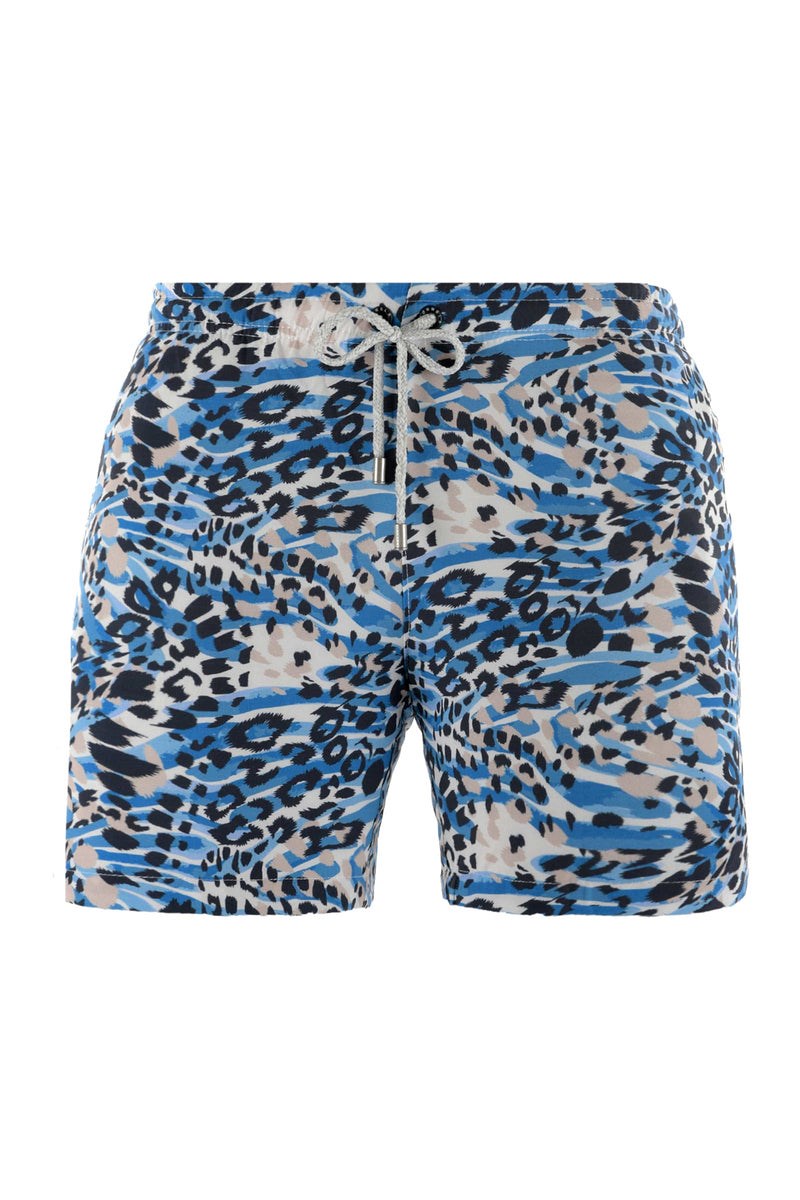 YoungLA 128 Abstract Swim Shorts \'22 Leopard | 2978541-PK