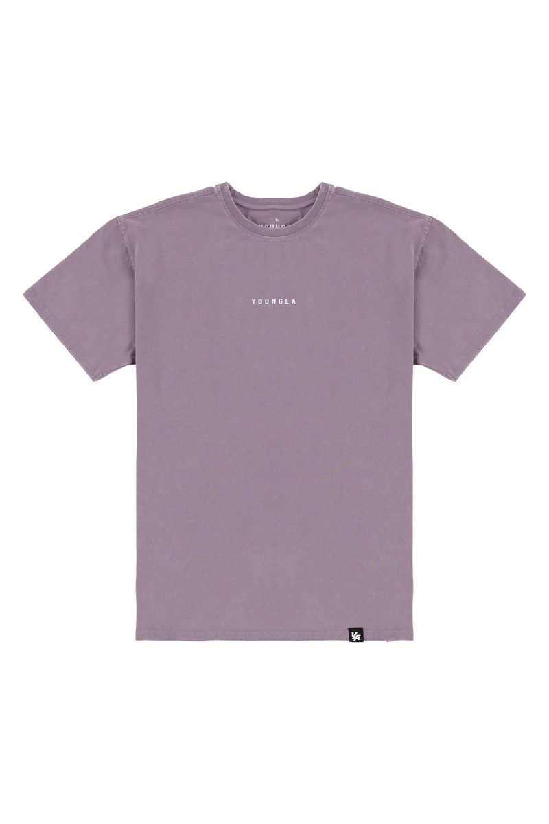 YoungLA 401 Essential Jacked Tees Lavendel Lichtturkoois | 3209847-HA