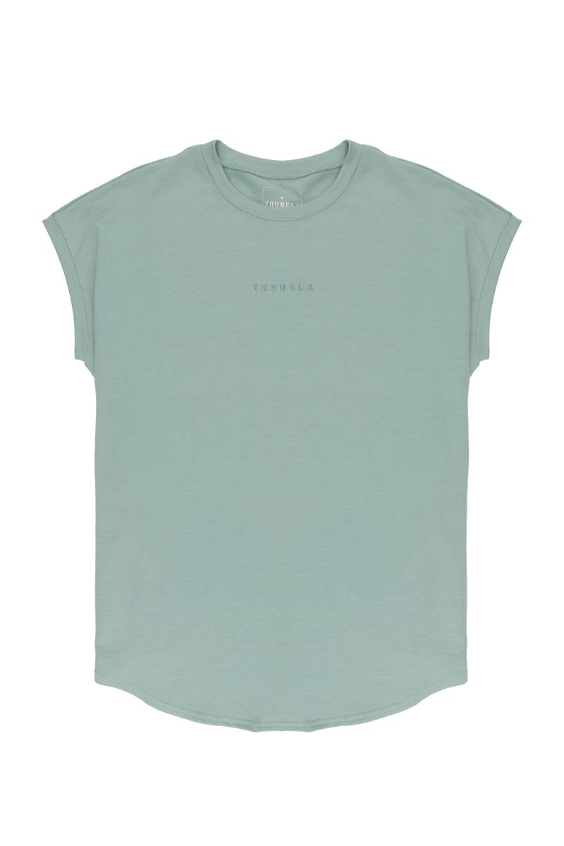 YoungLA 446 Rambo Tees Mintgroen | 4701825-ER