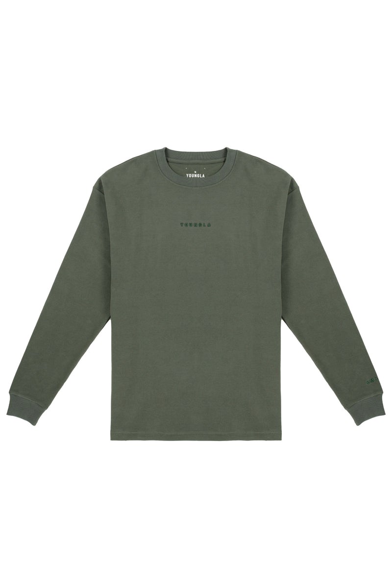 YoungLA 450 Cloud Foam Long Sleeves Groen | 6082157-HT