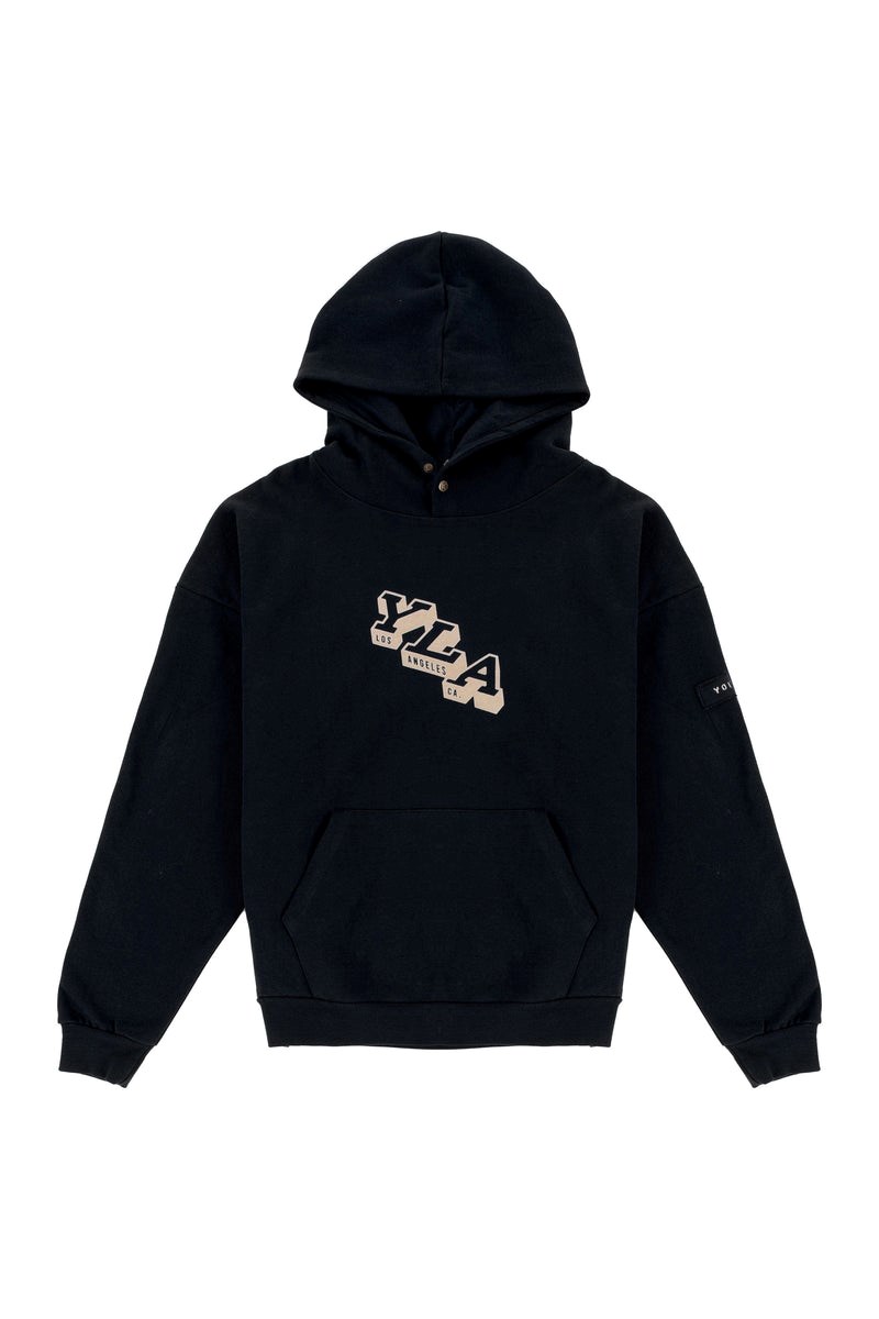 YoungLA 551 Campus Hoodies Zwart | 7428190-JG
