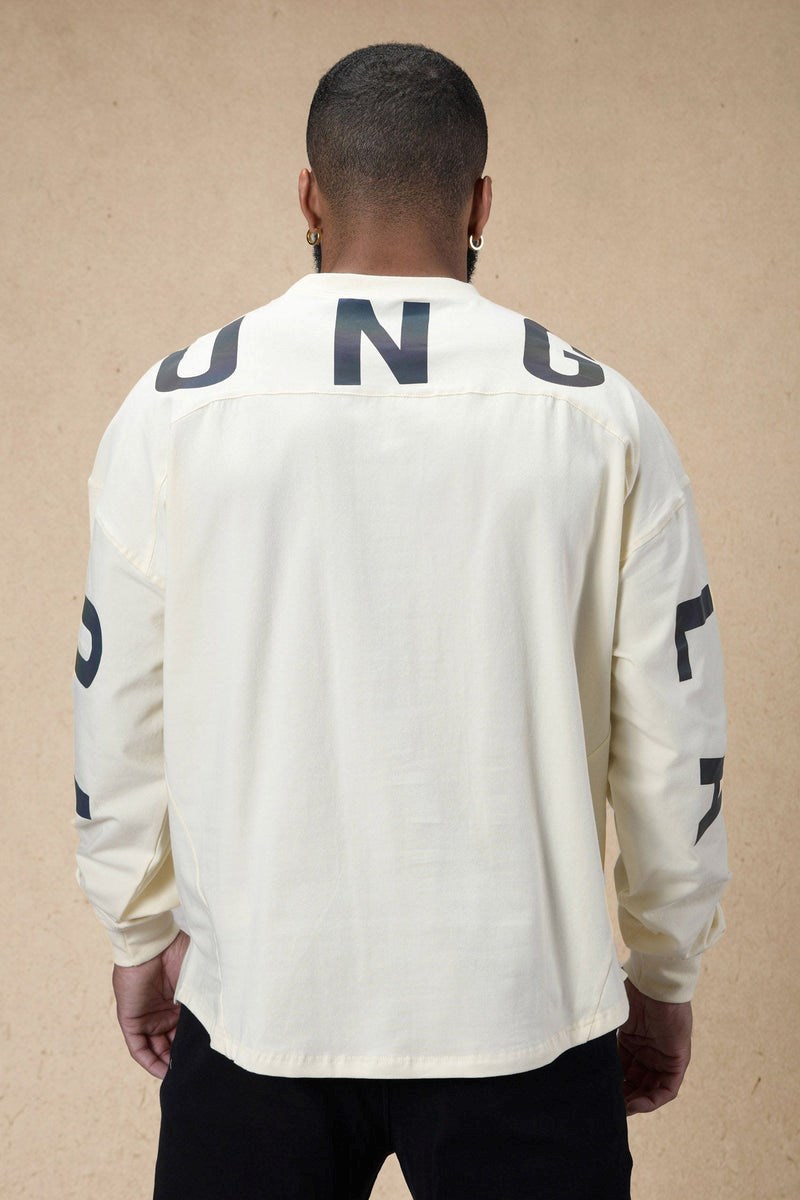 YoungLA 820 Ultralight Arc Longsleeves Off-White | 3695841-XP