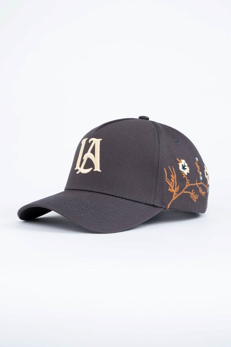 YoungLA 918 LA Branch Hats Coal | 1387264-ZX