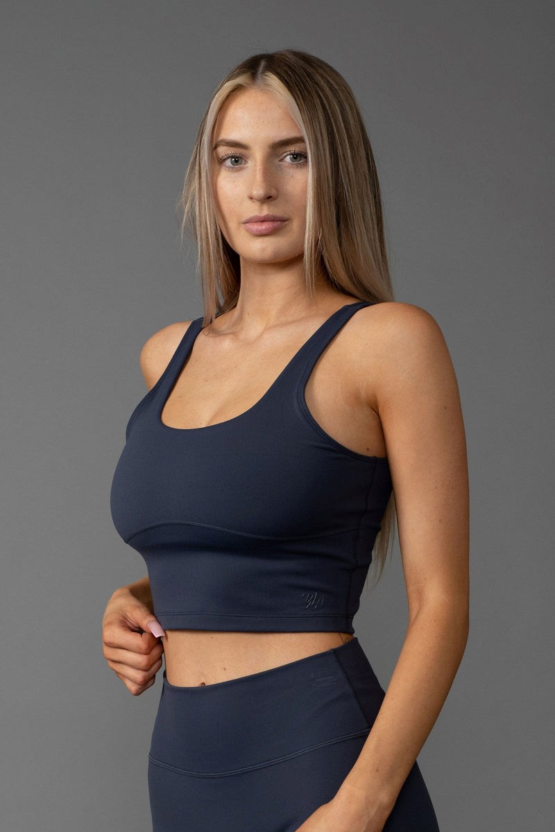 YoungLA W309 Level-up Sports Bra Blauw | 4836712-ZC
