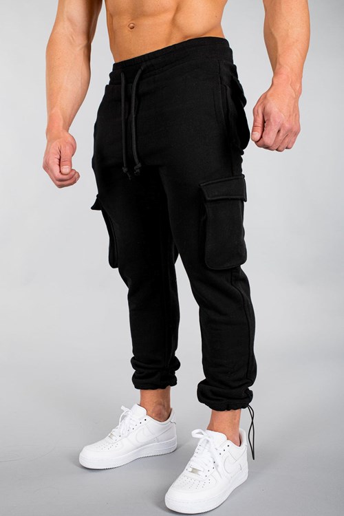 YoungLA 206 Rambo Combat Joggers Zwart | 2367941-KO