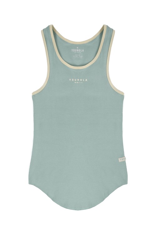 YoungLA 313 Rocket Rib Tanks Mintgroen | 6317984-OC