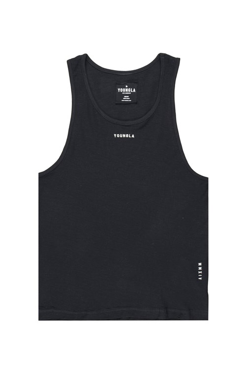 YoungLA 325 Marine Slub Tanks Zwart | 1053984-HD