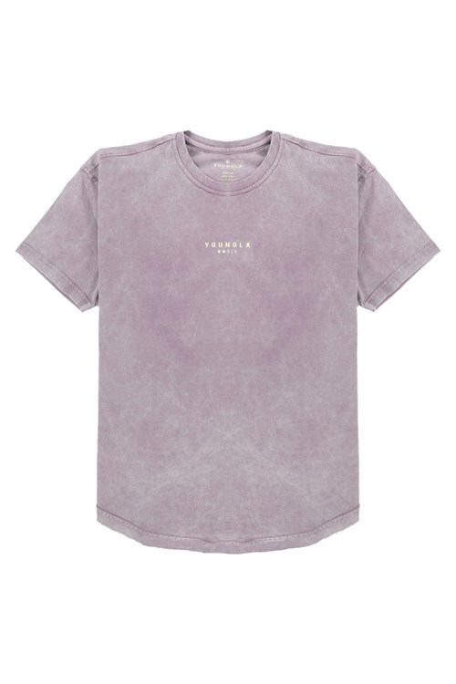 YoungLA 405 Tee Wavy Collecties Lavendel Lichtturkoois | 0712839-AH