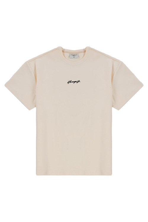 YoungLA 430 Oversized Cloud Foam Tee Off-White | 0784561-AE