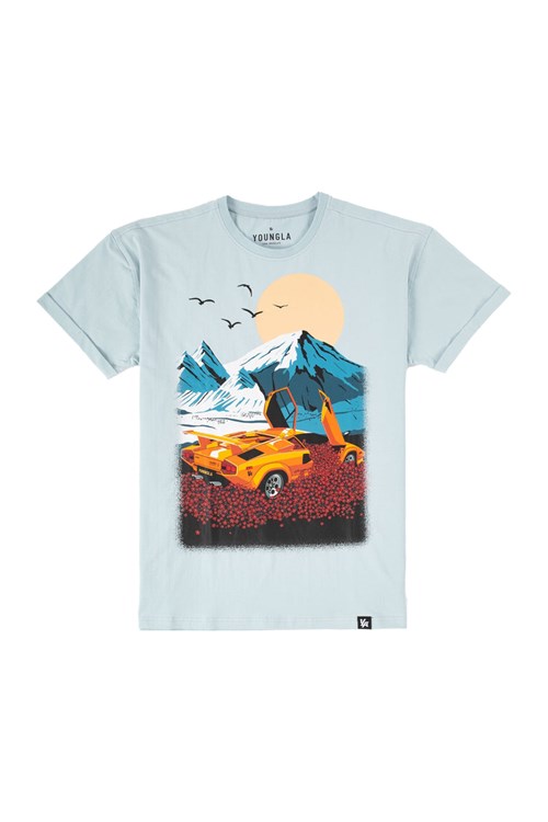YoungLA 438 Motion Picture Tees Flourishing Winters | 9378512-EN