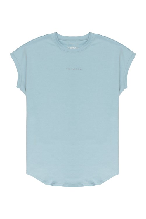 YoungLA 446 Rambo Tees Blauw | 6173908-SE