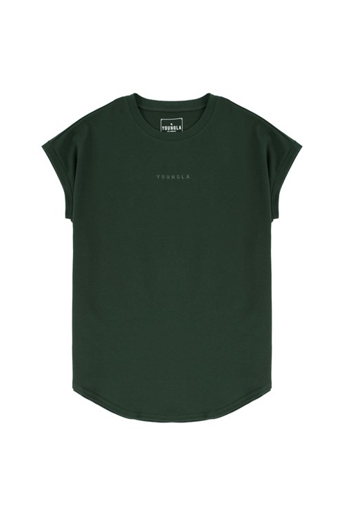 YoungLA 446 Rambo Tees Groen | 9062813-BS