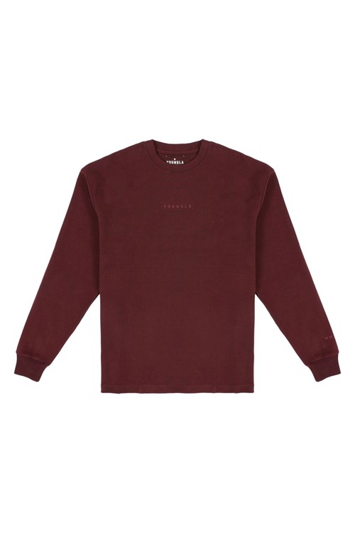 YoungLA 450 Cloud Foam Long Sleeves Wine | 3271865-AD