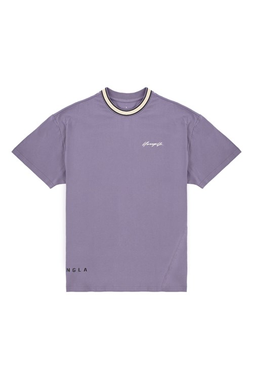 YoungLA 451 Noble Tees Paars | 9628571-VT
