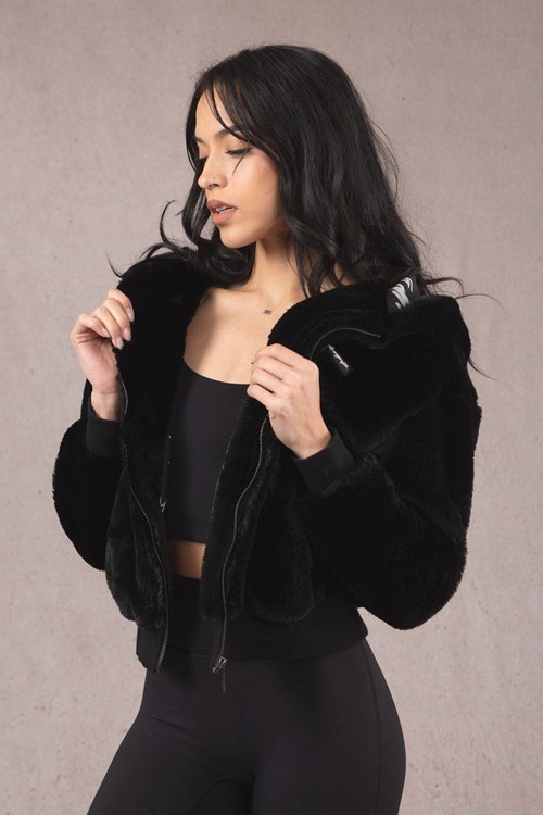 YoungLA W510 Bliss Bomber Zwart | 9380425-YF